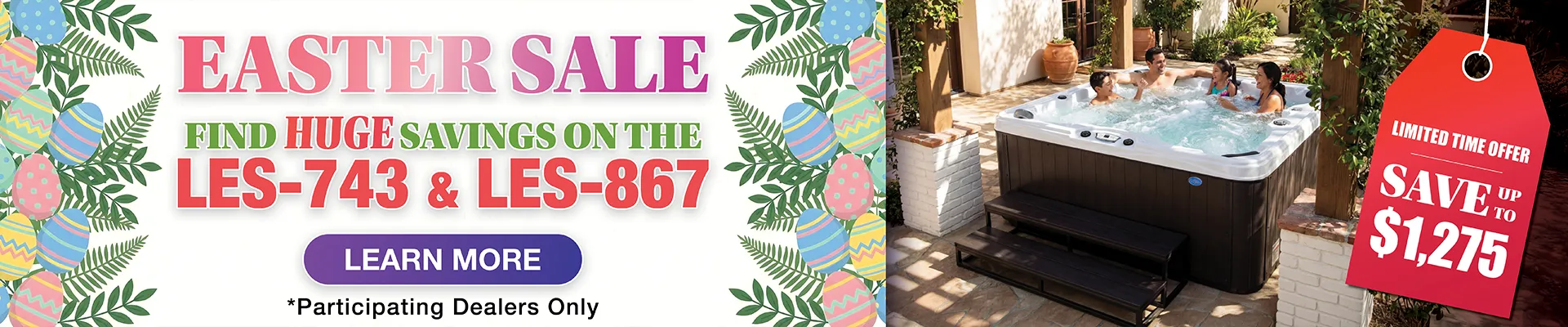 Calspas hot tub being used in a family setting - Valdosta