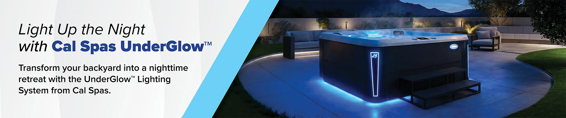 Calspas hot tub being used in a family setting - Valdosta